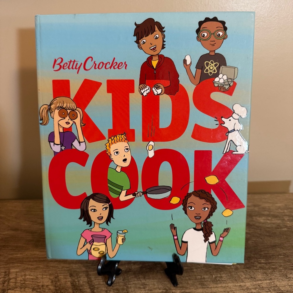 Betty Crocker Kids Cook Spiral Bound Cookbook